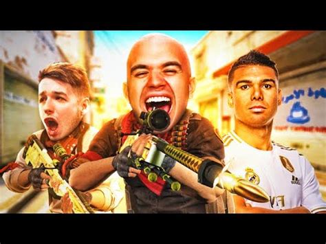 ¡JUGANDO CON CASEMIRO Y kennyS A CSGO! .